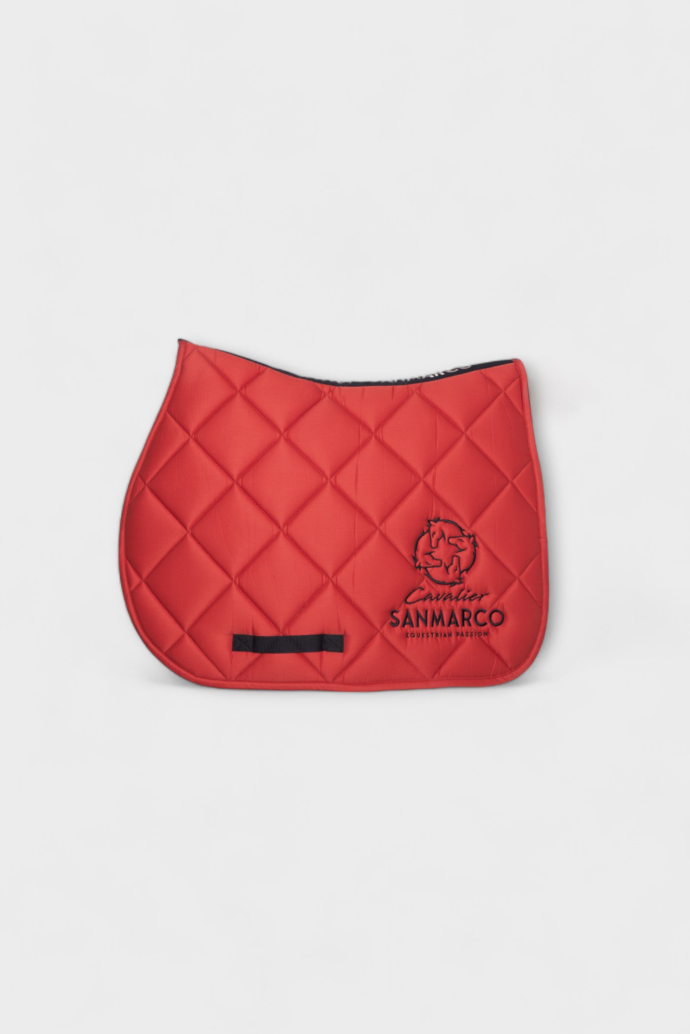 LONDON SADDLE PAD DIAMOND DARK ORANGE TWILL