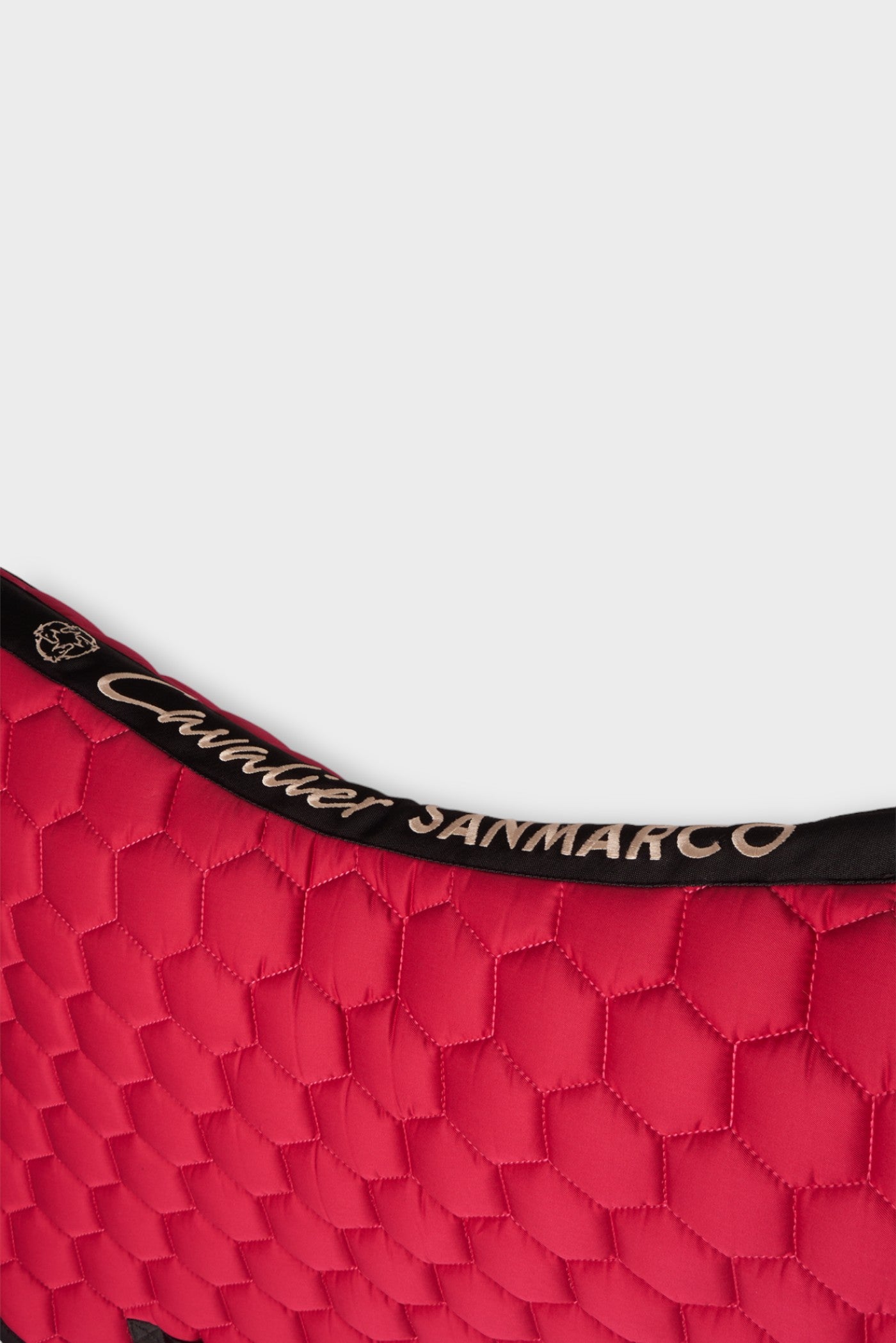 PARIS SADDLE PAD HONEYCOMB FUCHSIA SATIN