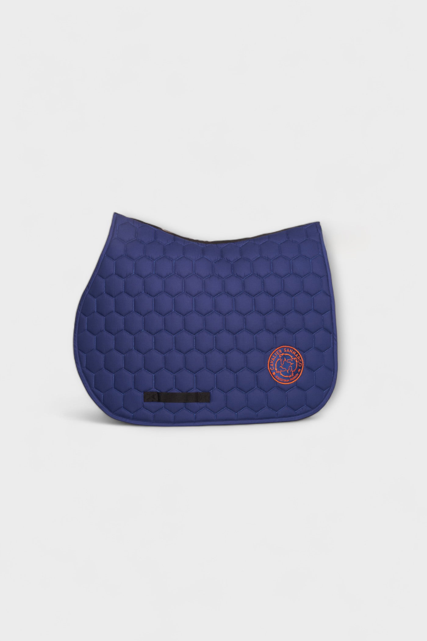 PARIS SADDLE PAD HONEYCOMB ELECTRIC BLUE SATIN