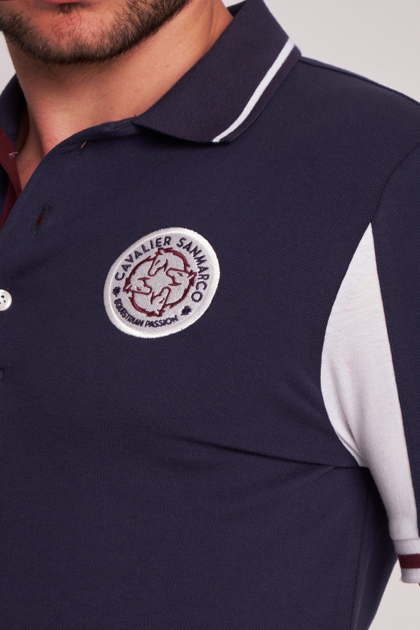 SOFT POLO S/S RIDER NAVY PIQUET