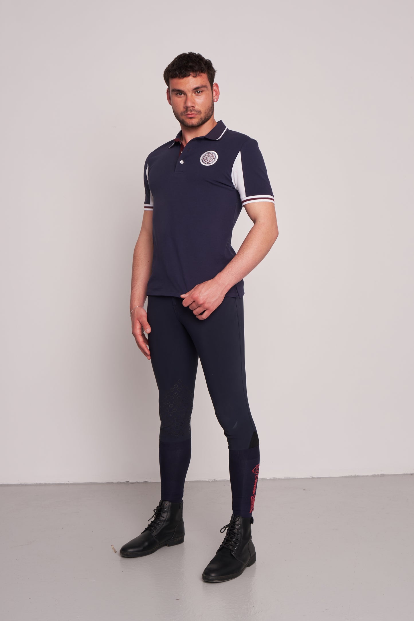 SOFT POLO S/S RIDER NAVY PIQUET