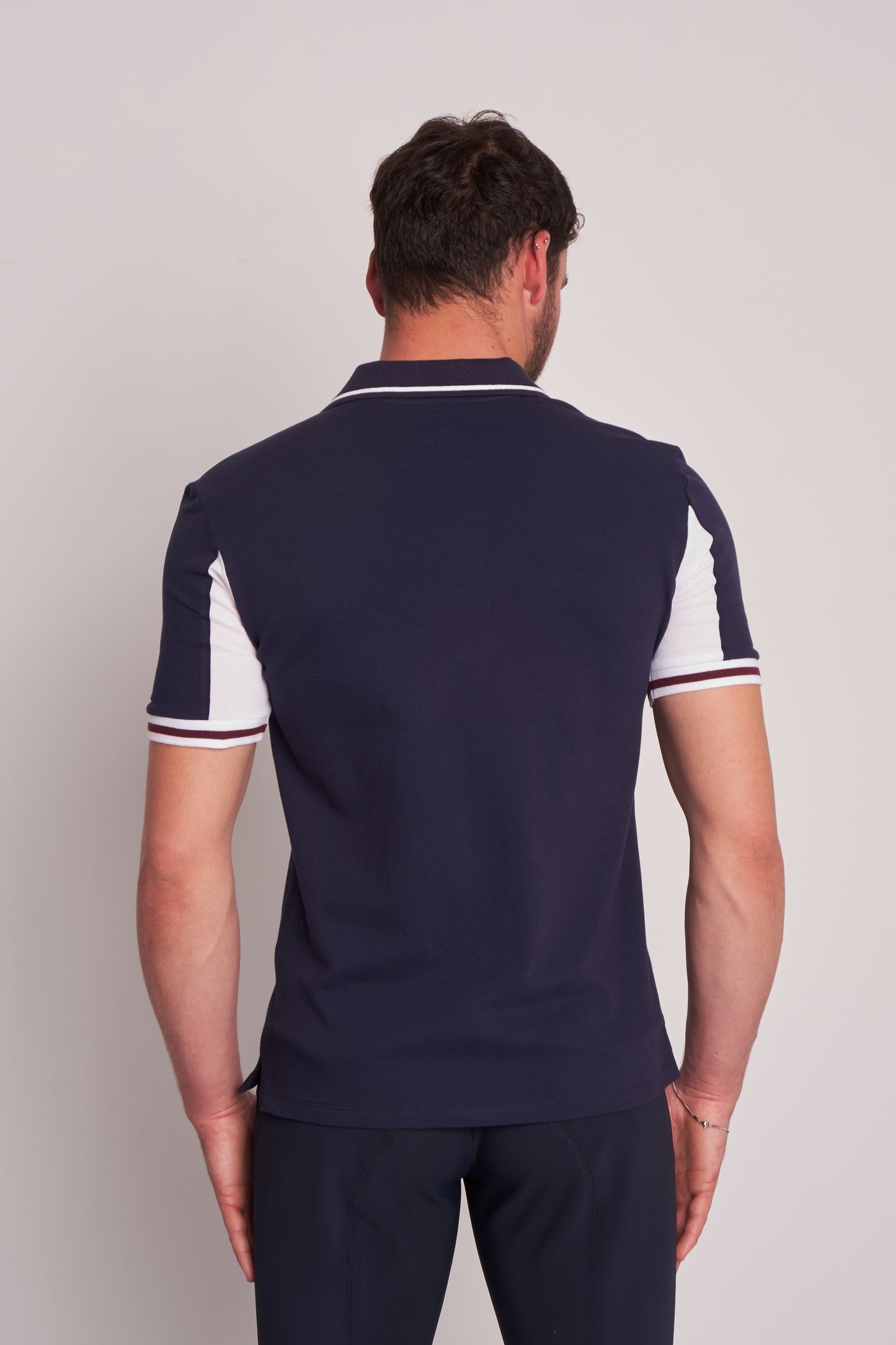 SOFT POLO S/S RIDER NAVY PIQUET