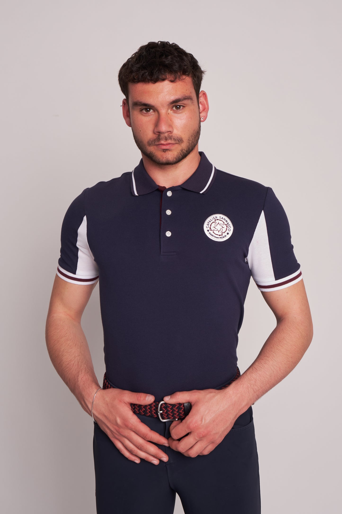SOFT POLO S/S RIDER NAVY PIQUET
