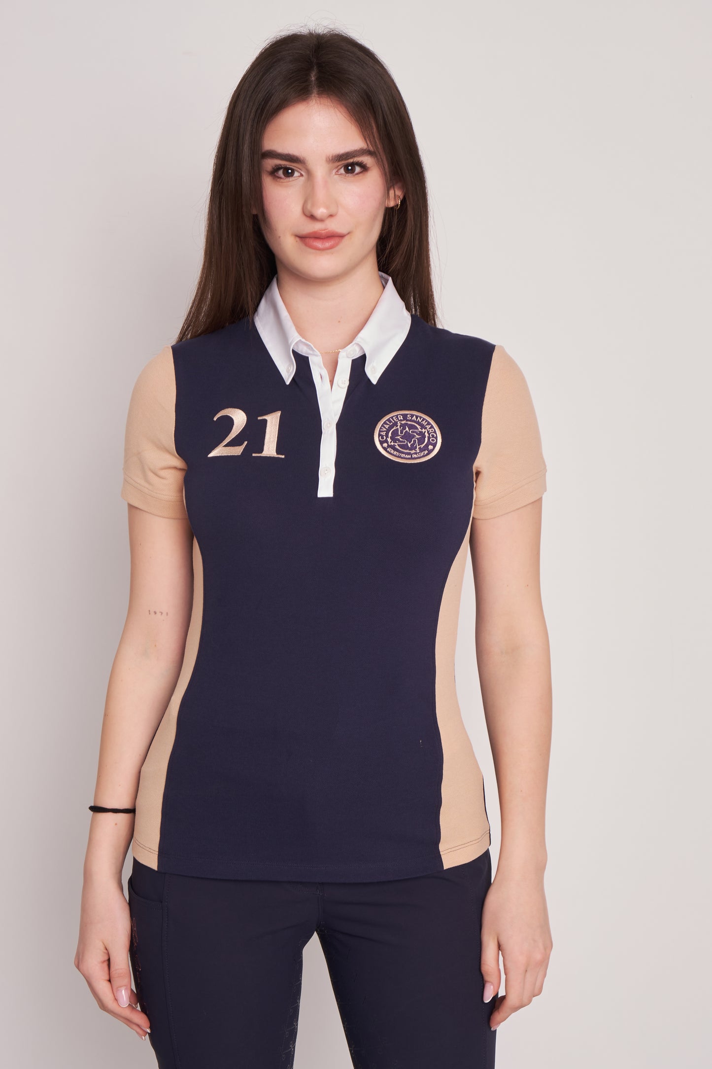 SOFT POLO S/S RIDER NAVY PIQUET