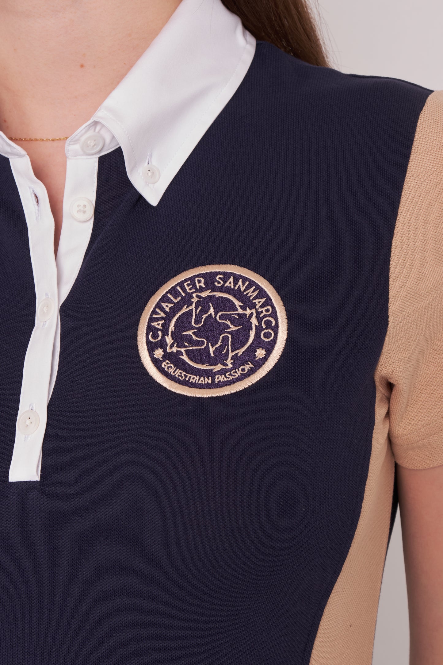 SOFT POLO S/S RIDER NAVY PIQUET