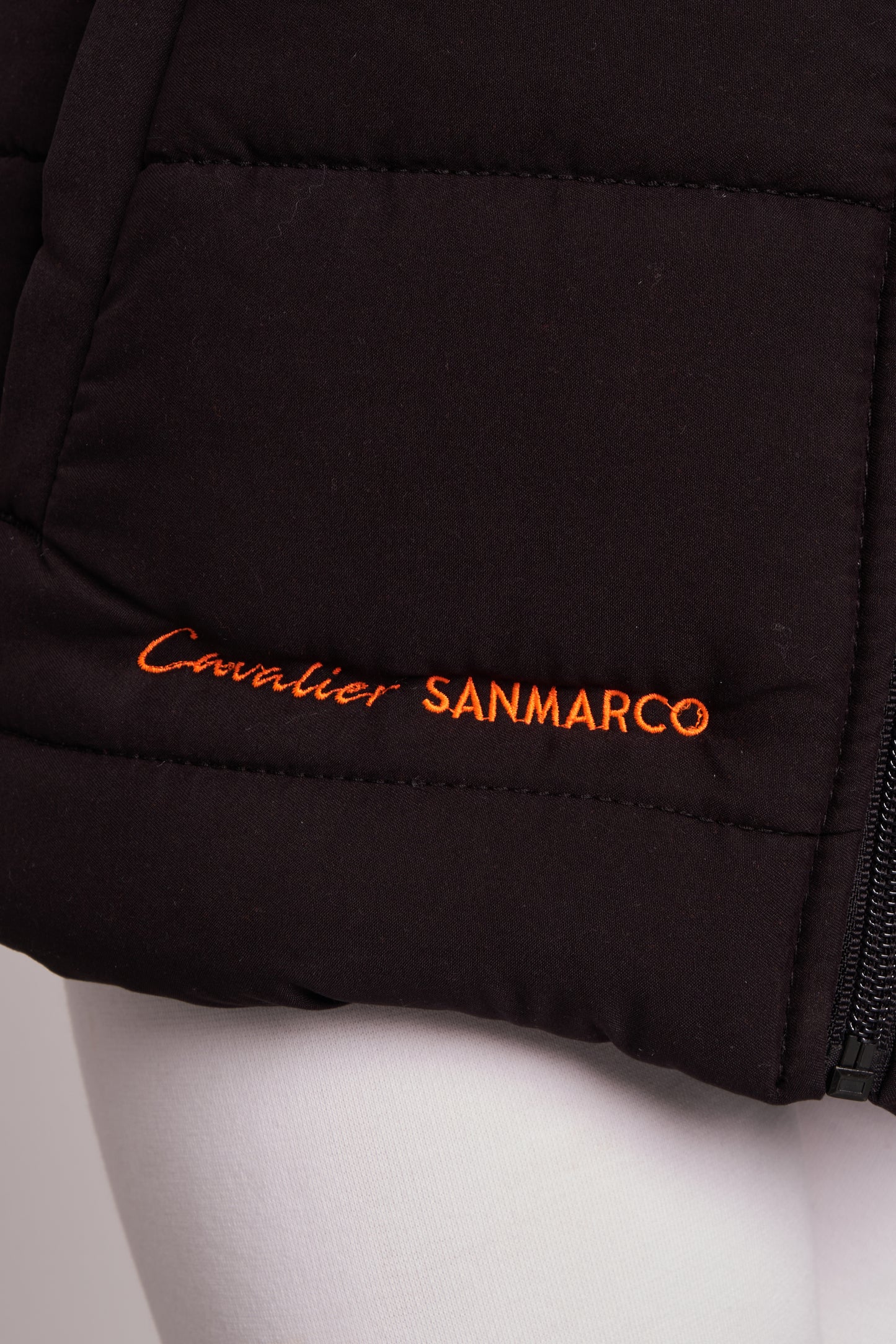 PUFFER VESTS RIDER BLACK NYLON