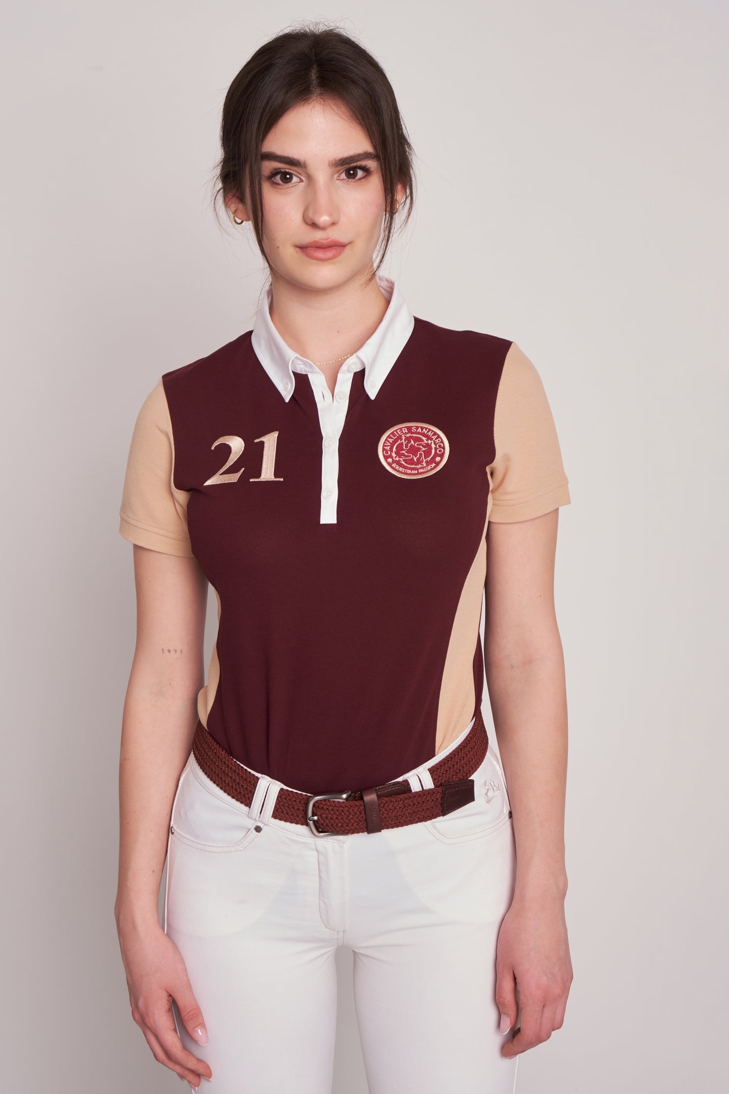 SOFT POLO S/S RIDER BORDEAUX PIQUET