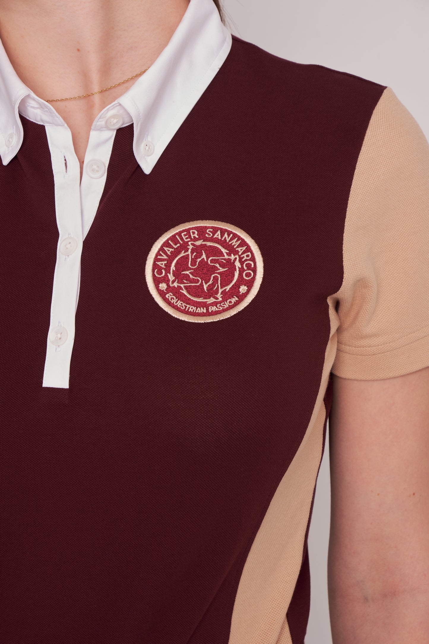 SOFT POLO S/S RIDER BORDEAUX PIQUET