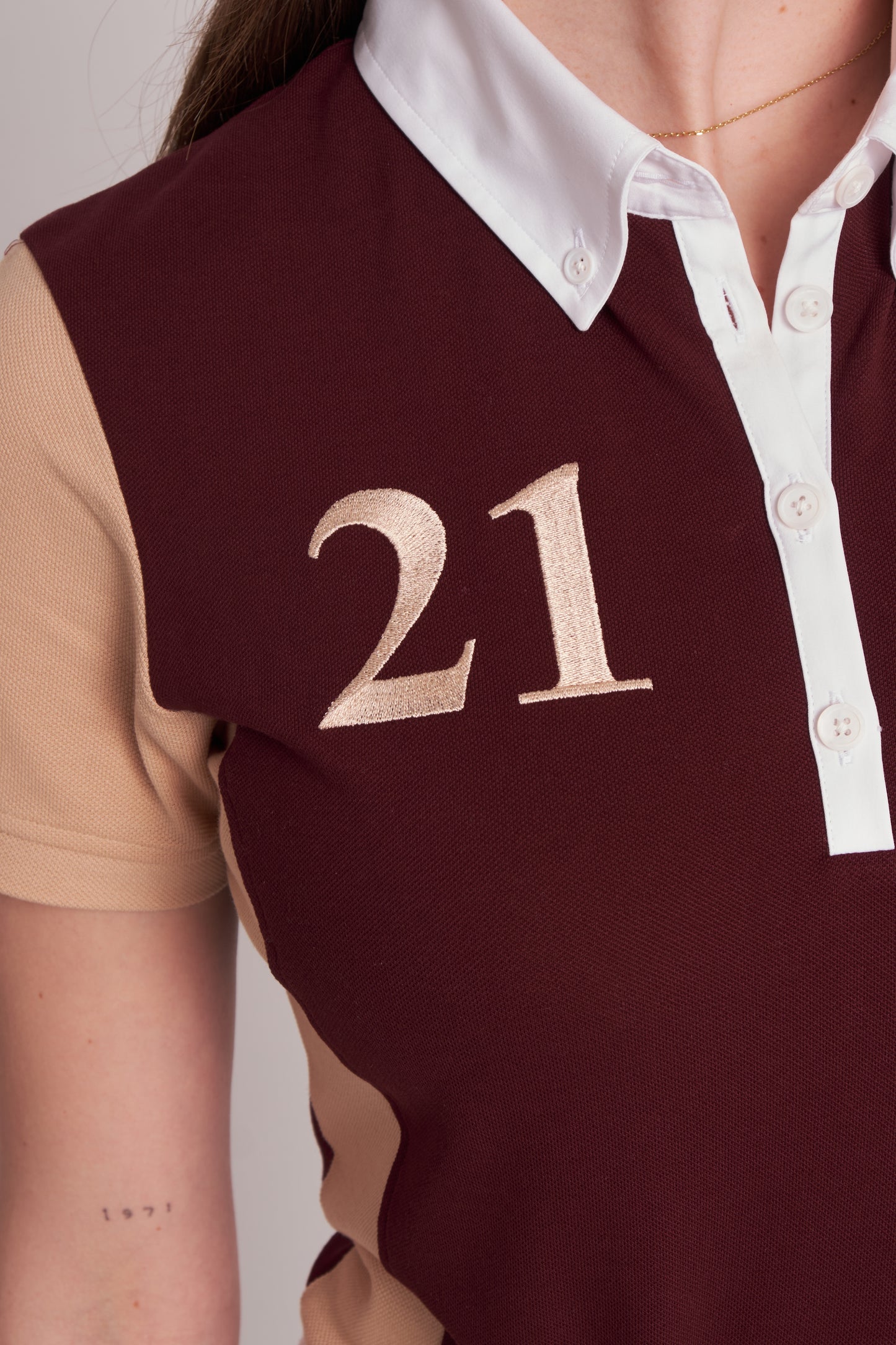 SOFT POLO S/S RIDER BORDEAUX PIQUET