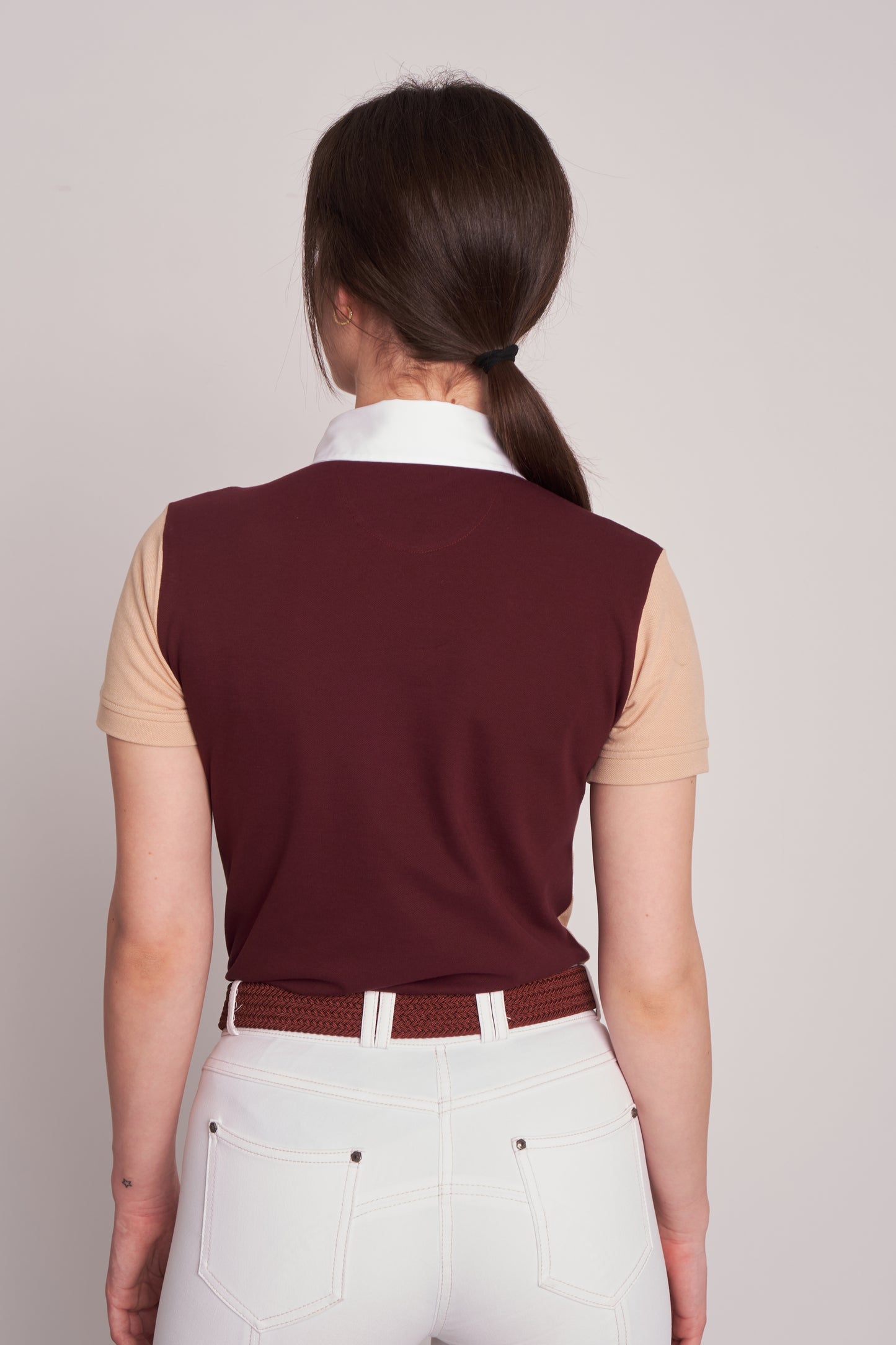 SOFT POLO S/S RIDER BORDEAUX PIQUET