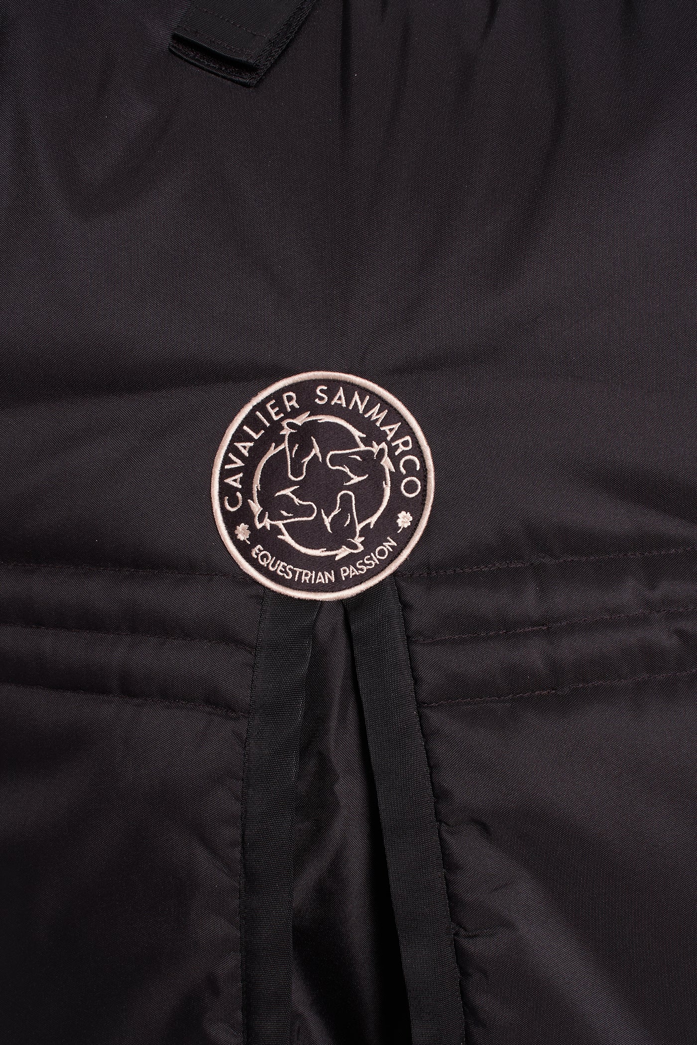 STABLE RUGS HORSE BLACK RAINPROOF SHELL