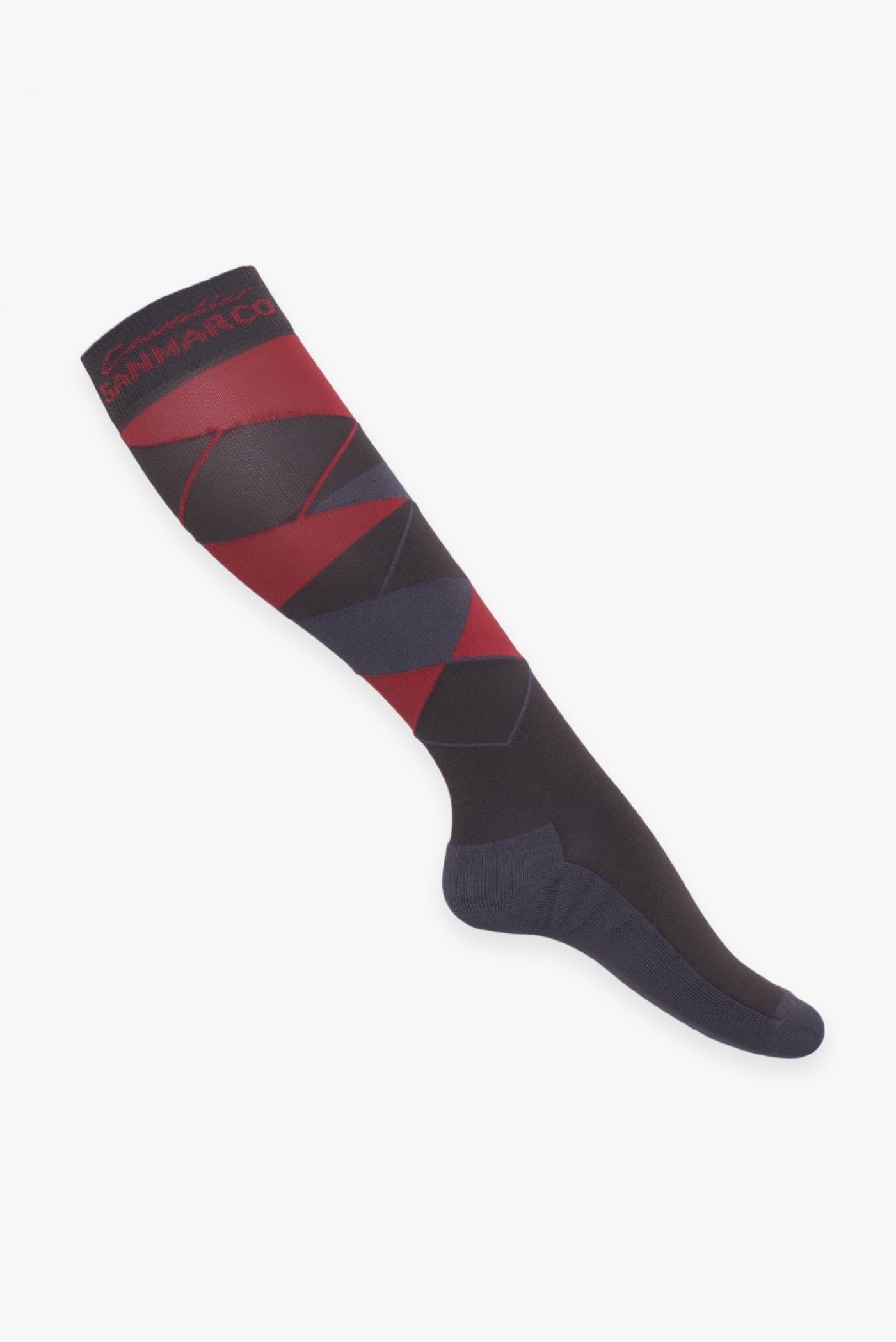 GEO ALL SEASONS RIDING SOCKS GRAY/MAGENTA