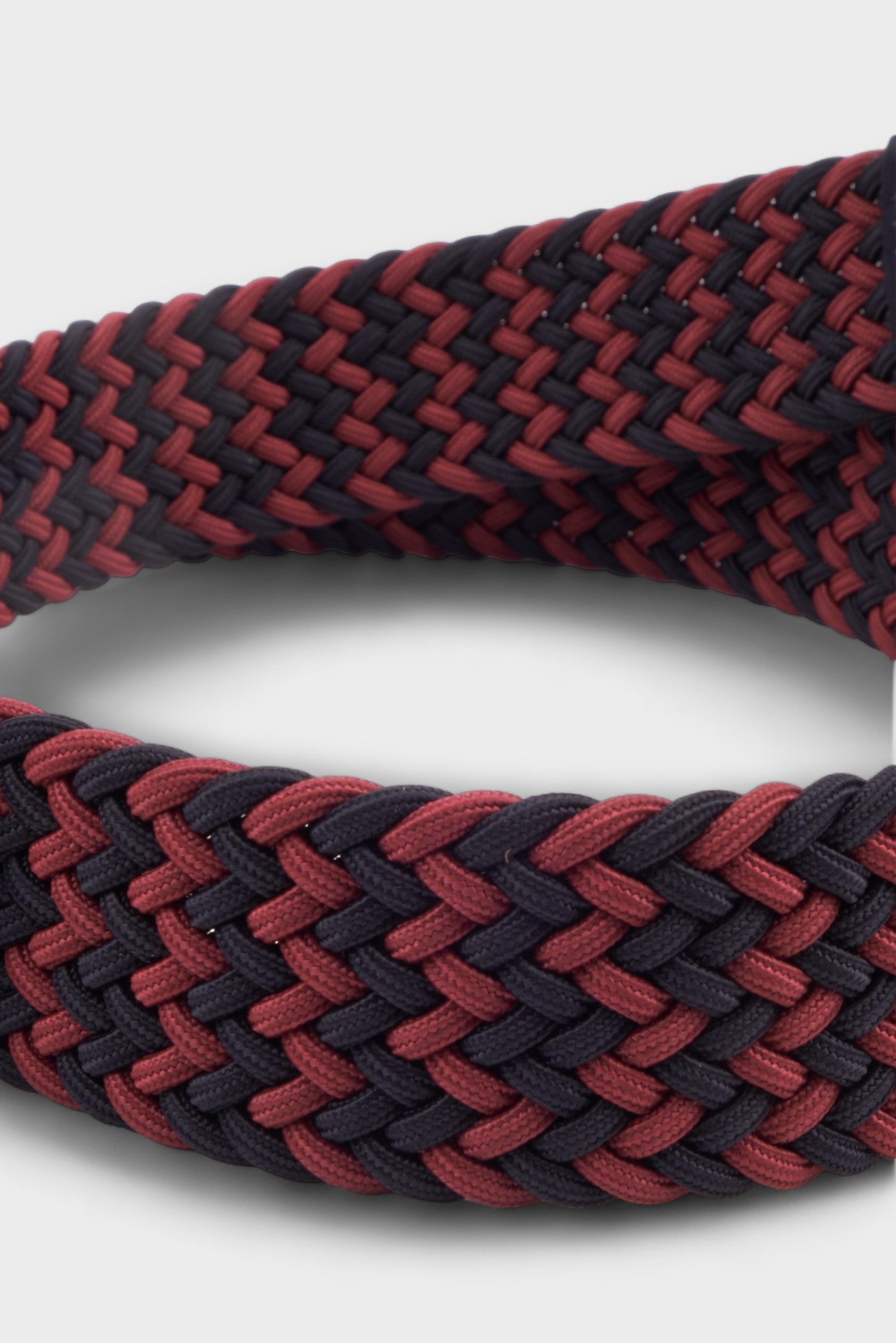 BELTS ACCESSORIES BORDEAUX BRAIDED