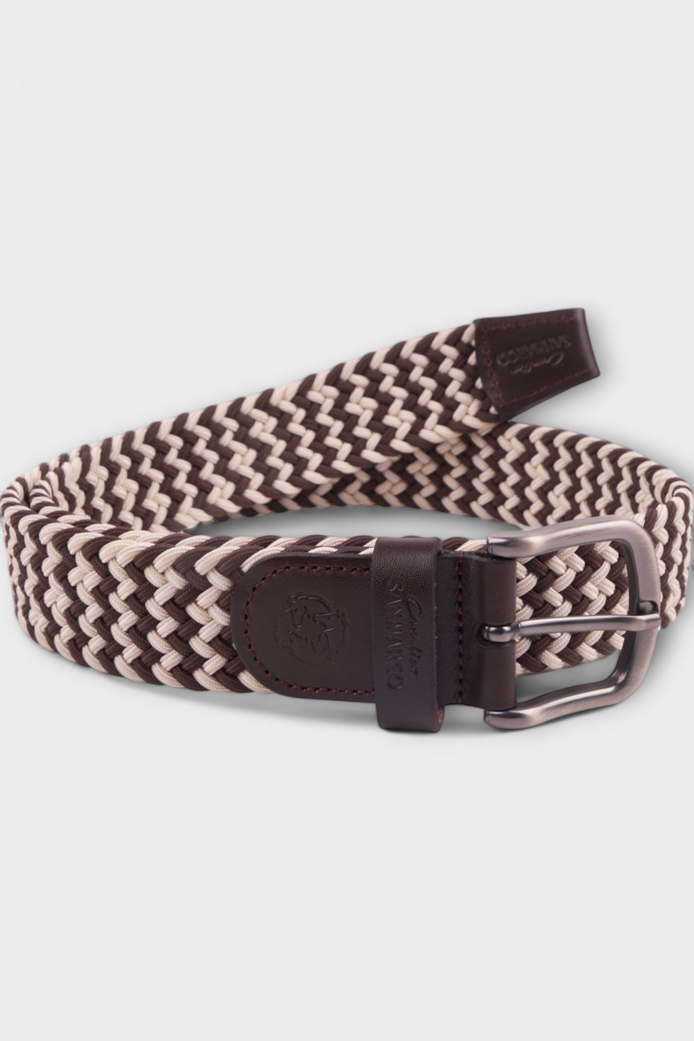 BELTS ACCESSORIES BEIGE BRAIDED