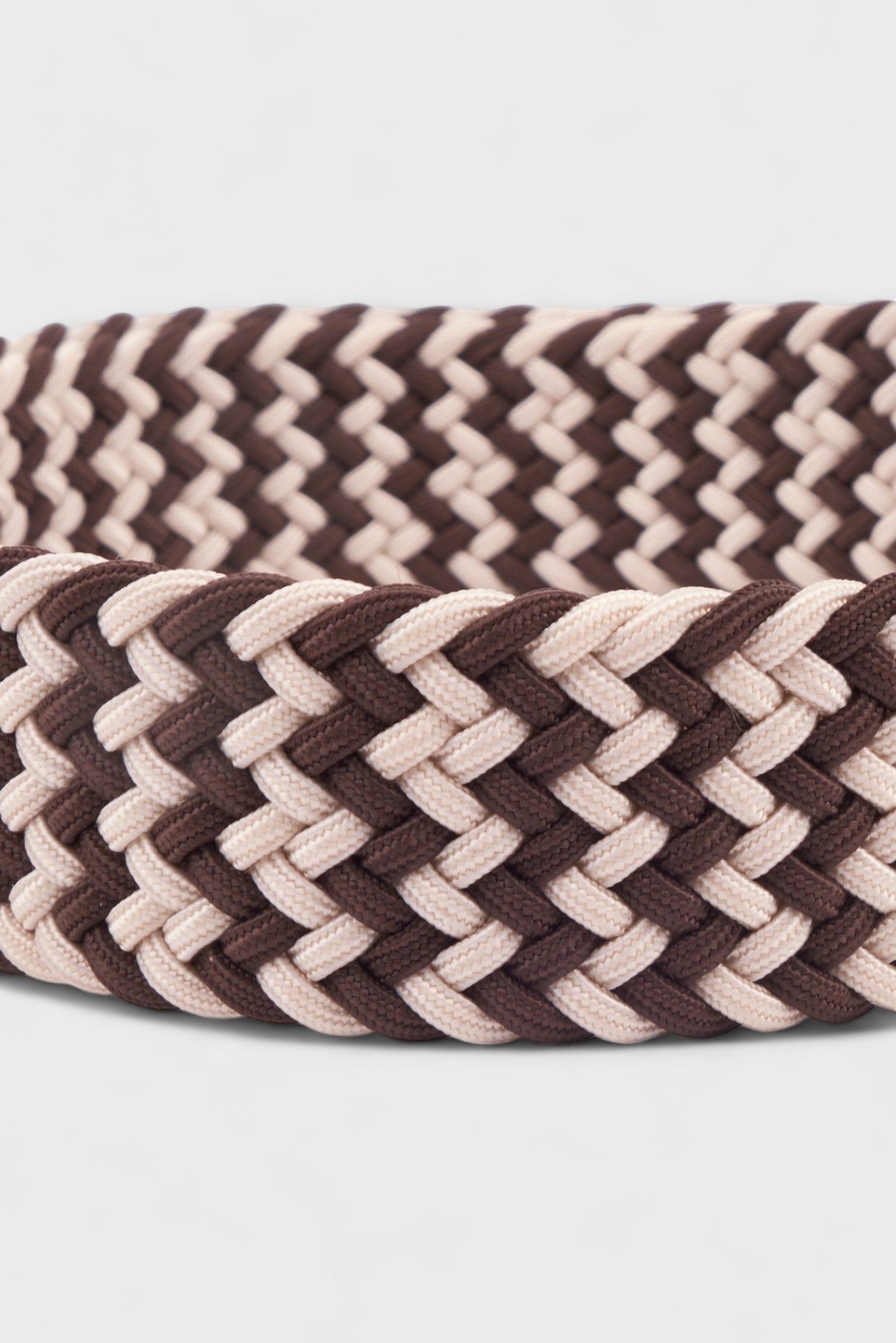 BELTS ACCESSORIES BEIGE BRAIDED