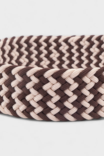 BELTS ACCESSORIES BEIGE BRAIDED