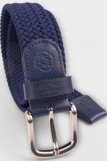 BELTS ACCESSORIES NAVY BRAIDED