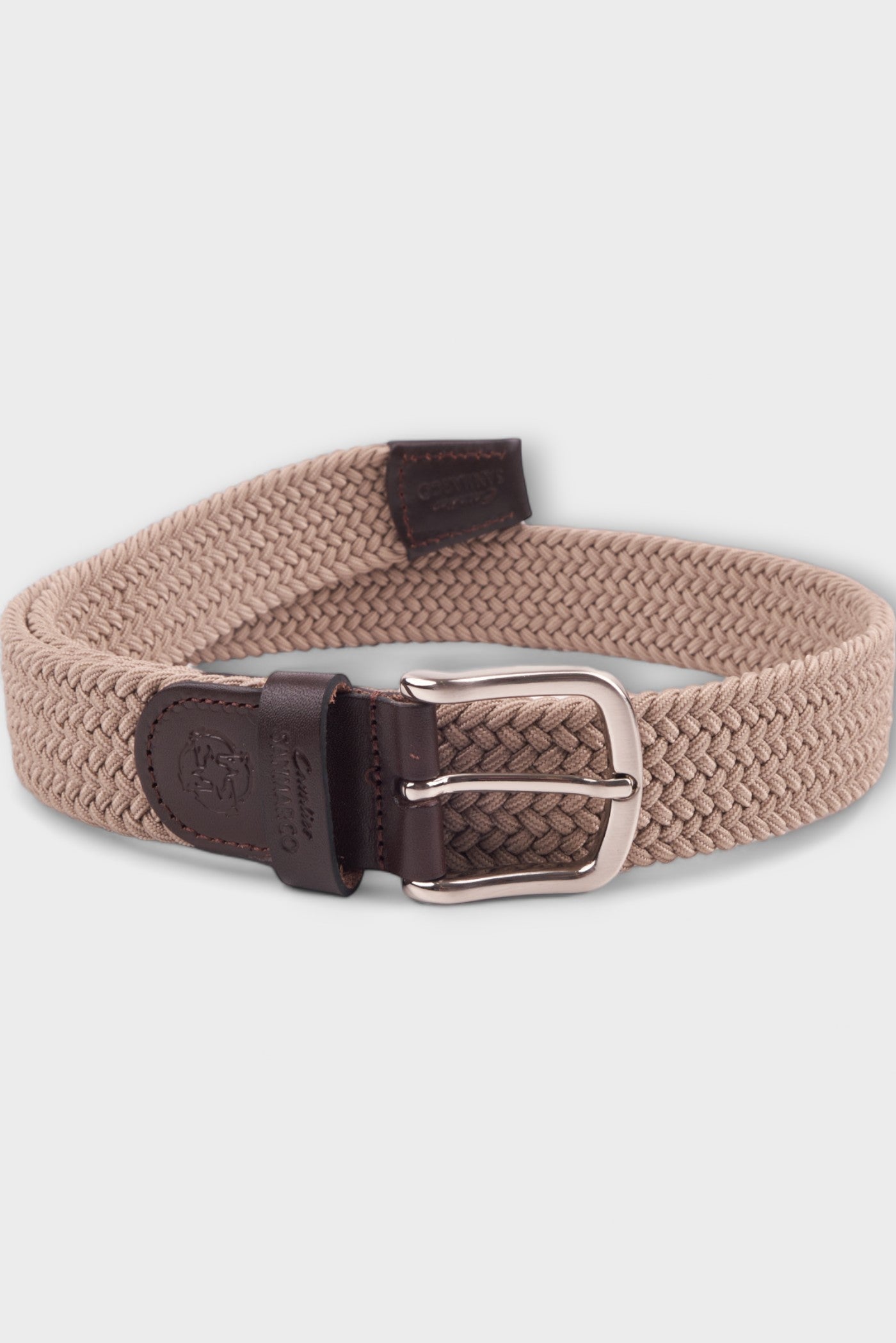 BELTS ACCESSORIES BEIGE BRAIDED