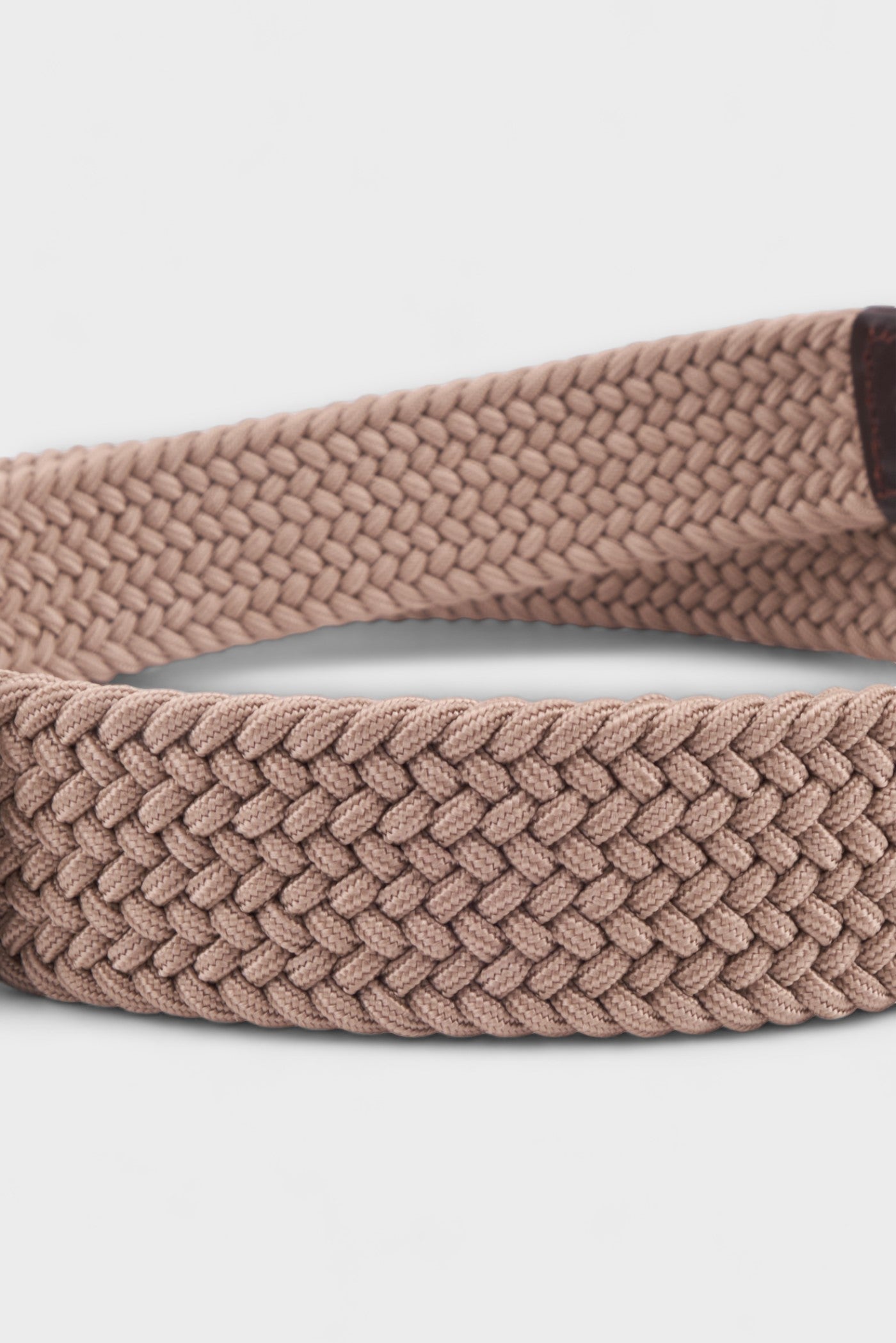 BELTS ACCESSORIES BEIGE BRAIDED