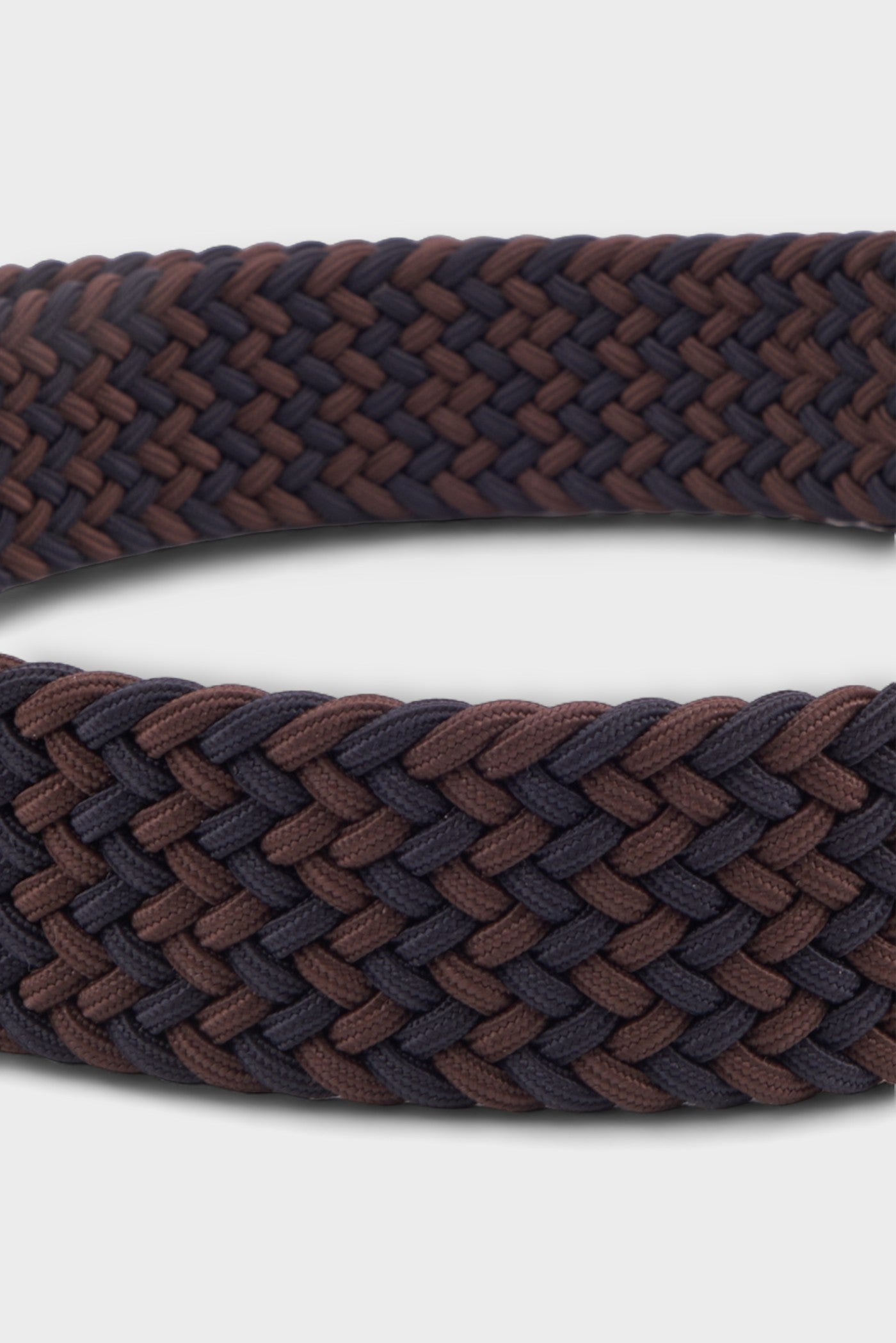 BELTS ACCESSORIES BROWN BRAIDED