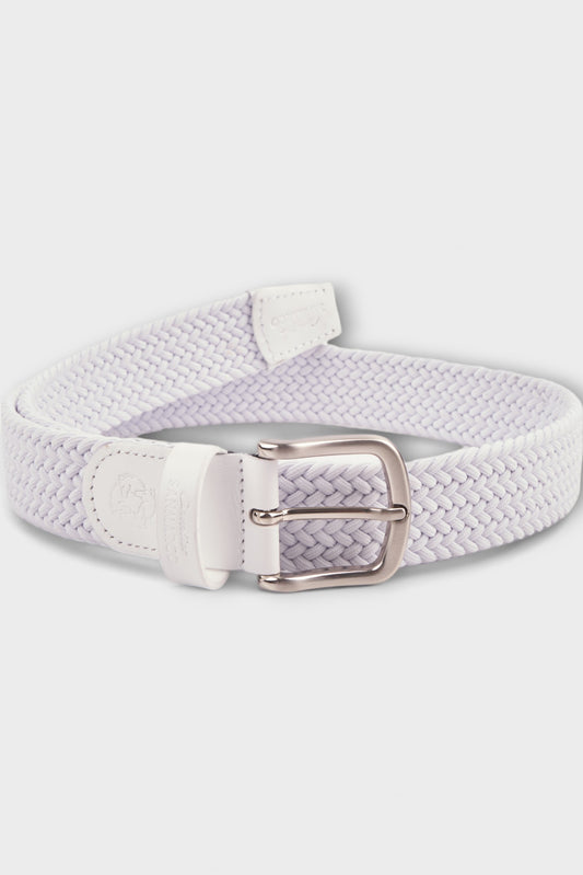 BELTS ACCESSORIES WHITE BRAIDED