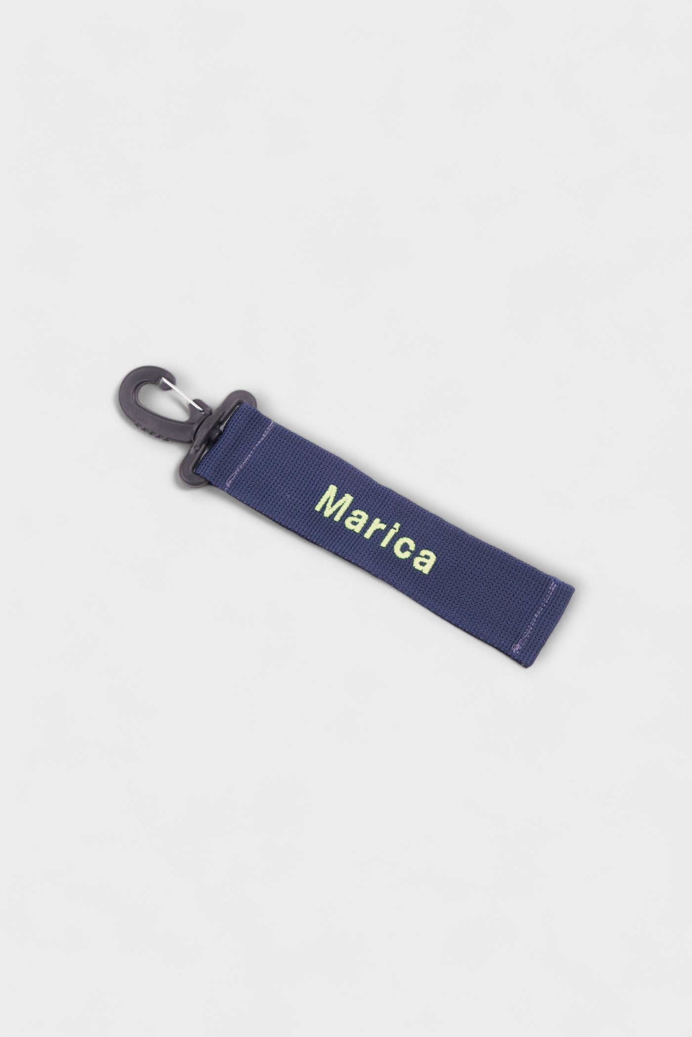 NAME TAGS ACCESSORIES DARK GRAY GROS-GRAIN