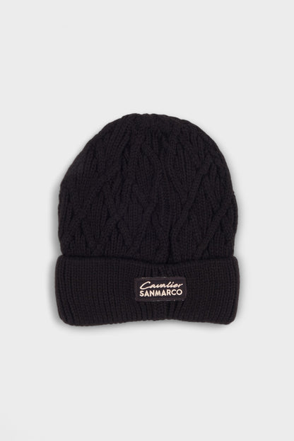 BEANIES ACCESSORIES BLACK ACRYLIC