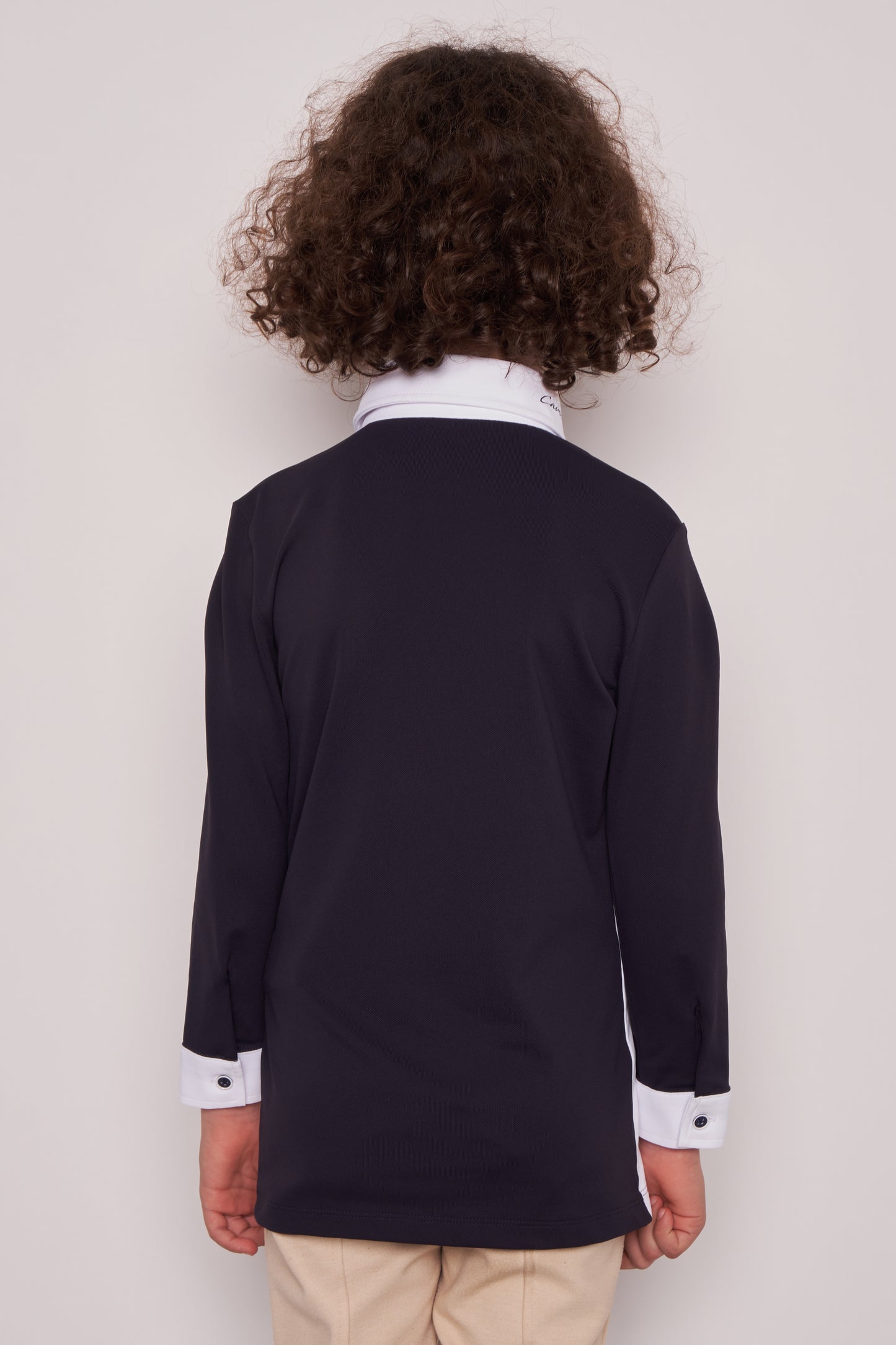 COMPETITION POLO S/S RIDER NAVY PIQUET