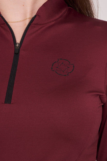 BASE LAYERS RIDER BORDEAUX SUPREME