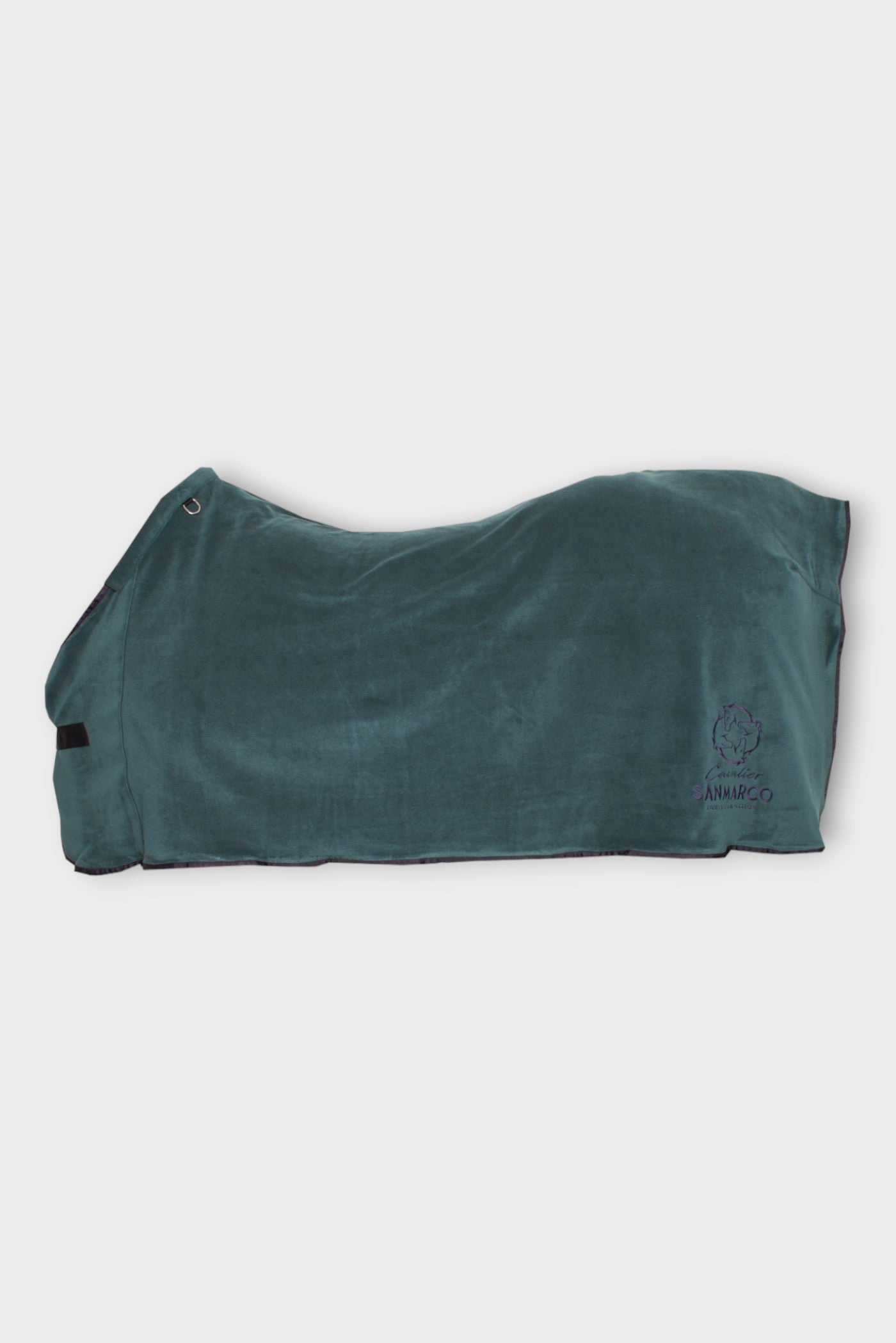 TORONTO FLEECE COOLER BLANKET GREEN/NAVY