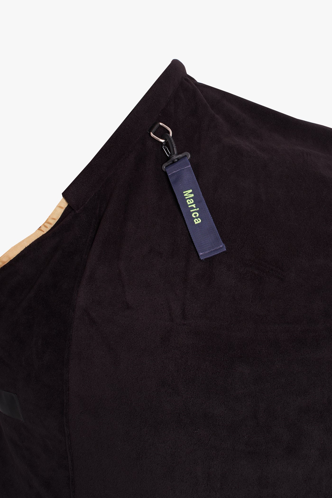 TORONTO FLEECE COOLER BLANKET BLACK/GOLD