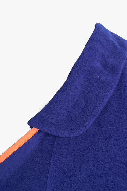 WINDSOR FLEECE COOLER BLANKET ELECTRIC BLUE/ORANGE