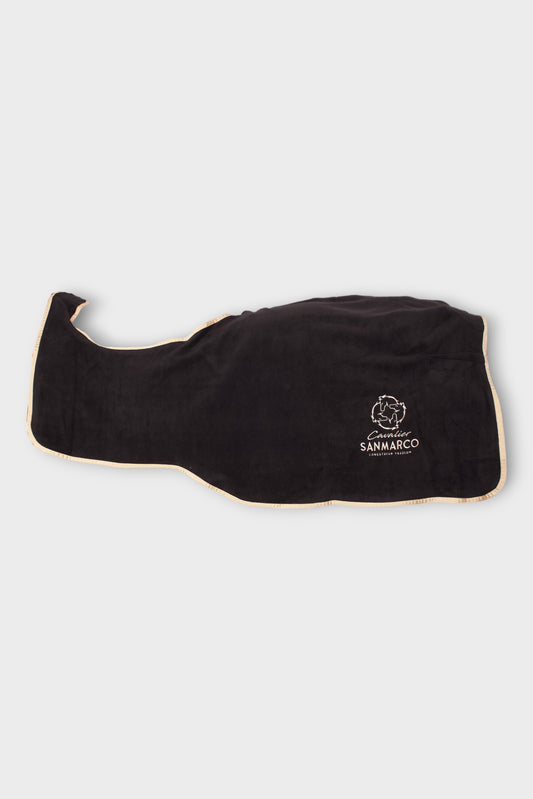 FLEECE-X EXERCISE / QUARTER SHEETS BLACK/GOLD